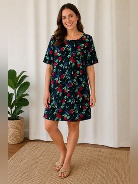 Floral & Bird dress large Banana Republic comforter dress spring summer beach